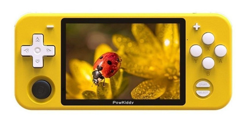 Consola PowKiddy RGB10 32GB Standard color  amarillo