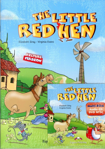 Little Red Hen - Story Book Text And Pictures W/cd