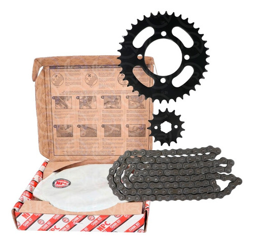 Kit Trasmision Kinlon Jl-125tt ( Catalina Piñon Cadena )