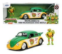 Comprar Ninja Turtles - Michelangelo & 1959 Volkswagen Drag Beetle 