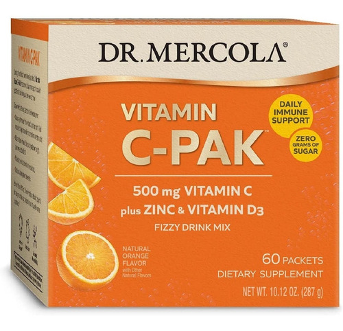 Vitamina C-pak Plus Dr. Mercola 60 Paquetes