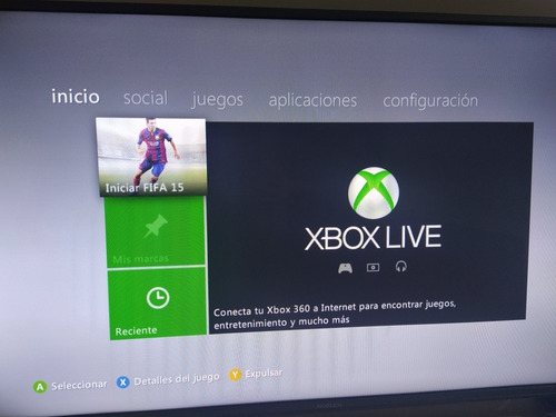 Xbox 360 Slim + 2 Juegos Originales + Joystick + Fuente 220v