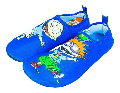 Imagen 1 de 4 de Aqua Shoes Rugrats Nickelodeon Azul Rey Moletto