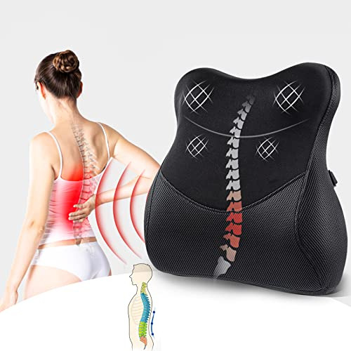 Almohada De Apoyo Lumbar Para Silla De Oficina, Mejora La Po