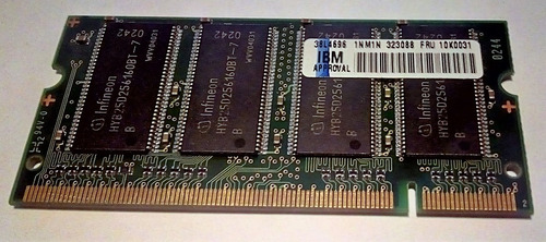 Memoria Para Notebook 256mb Ddr 133mhz Cl2