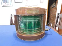 Comprar Farol Nautico Naval Barco Vidrio Bronce, Ingles, Miralo