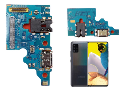 Placa De Carga Pin Para Samsung A51 Carga Rápida