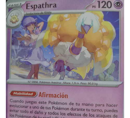 Espathra Carta Pokemon Proxy/repli