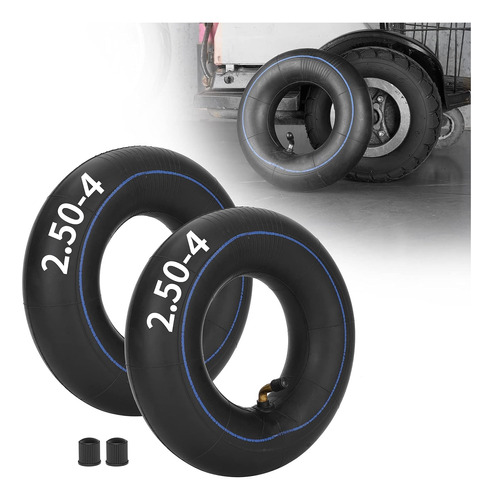 2.80-4 2.50-4 Tire Inner Tube With Bent Metal Valve Stem For