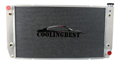 Coolingbest Radiador Aluminio 3 Fila Para Chevy Gmc C2500 V8