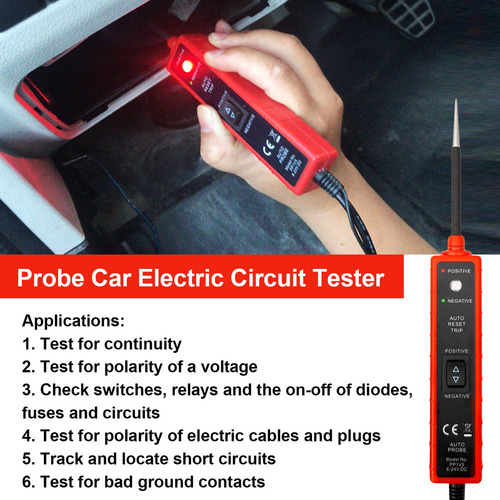 Testador De Circuito Elétrico Automotivo Em285