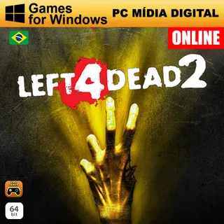 Pc Left 4 Dead 2 Jogo Mídia Digital