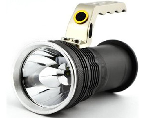 Linterna Mano Reflector Led Busca Huella Zoom Recargable Usb