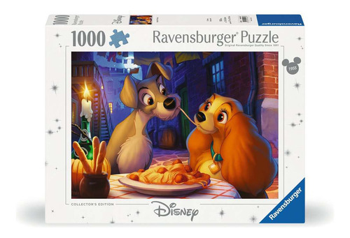 Rompecabezas La Dama Y El Vagabundo 1000pz Ravensburger
