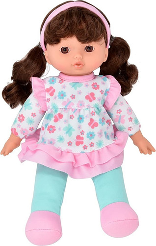 Soft Baby Doll, 12 Inch Girl Doll With Hair, My First Doll