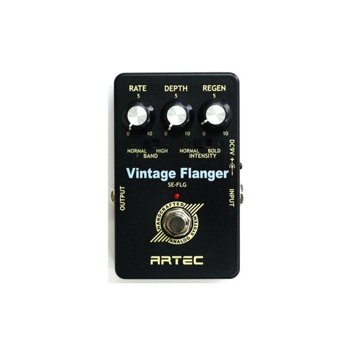  Pedal Guitarra Artec Se-fLG Vintage Flanger - Plus