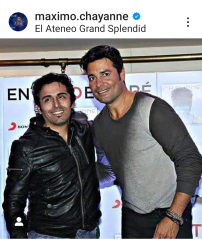 Doble Chayanne @maximochayanne