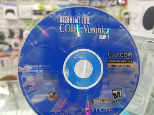 Sega Dreamcast Edição Especial Resident Evil Code Veronica Sem Uso  Impecável - Desconto no Preço