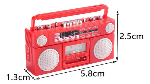 . Retro Cassette Tocadiscos Gramófono Grabadora Máquina De