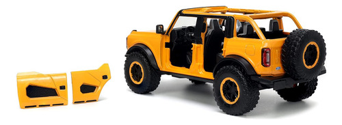 Jada Toys Just Trucks 1:24 2021 Ford Bronco - Auto Fundido A