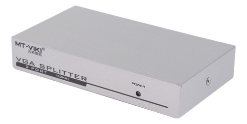 1 Pc A 2 Monitores 2 Puertos Vga Svga Adaptador De Caja De