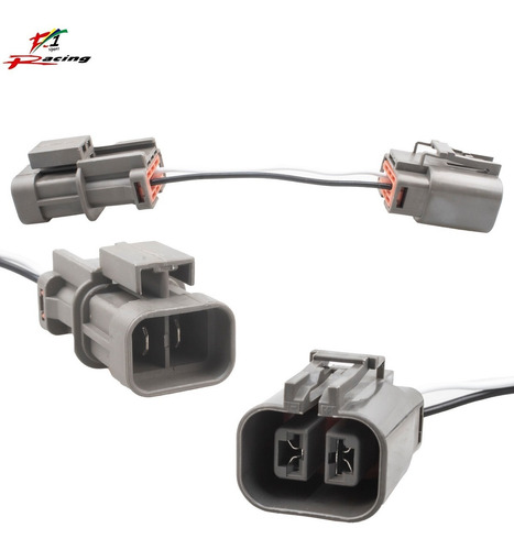 Imagen 5 de 5 de Conector Electro Nissan Honda Kit Hembra Macho 2 Pine