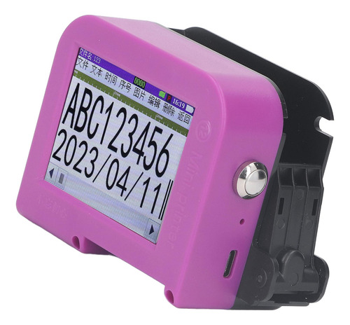 Impresora Portátil De Inyección De Tinta Desmontable Mini Sm