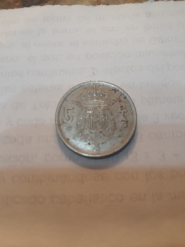 Moneda 5 Pesetas 1975