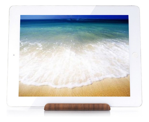 Suporte De Madeira Samdi Birch Para Tablet