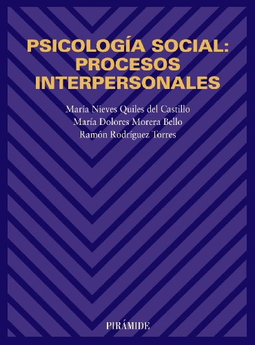 Psicologia Social Procesos Interpersonales - Quiles Del Cast