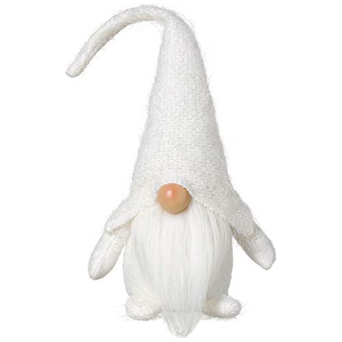 Gnomo De Navidad Blanco De Nieve Hecho Mano De Suecia, ...