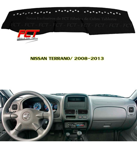 Cubre Tablero - Nissan Terrano 4x2 2008  2010 2011 2012 2013