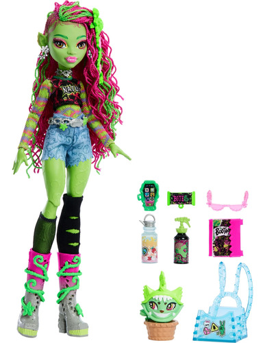 Monster High Venus Mc Flytrap Con Chewlian