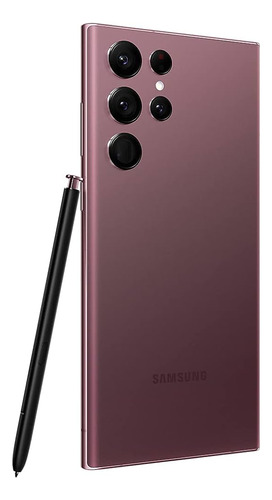 Samsung Galaxy S22 Ultra 256 Gb Burgundy 12 Gb Ram Con Caja Original (Reacondicionado)