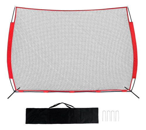 Portable Backstop Net, Barrier Netting, Lacrosse, Baseball, 