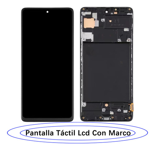 Pantalla Para Samsung A71 4g A715 Incell Con Marco