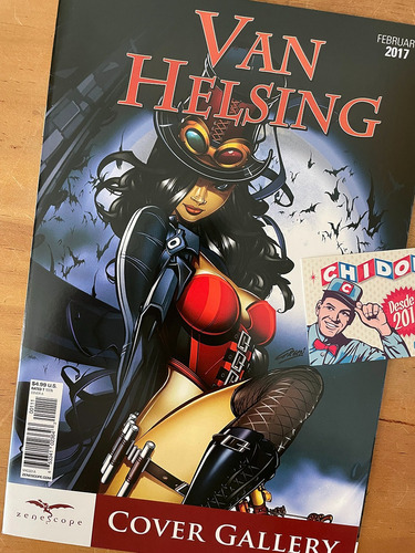 Comic - Van Helsing 2017 Cover Gallery Paul Green Sexy