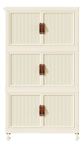 Armario De Almacenaje Plegable, Cajas Mediano 3 Capas
