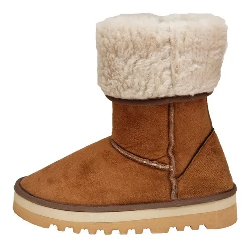 Botas Pantubotas Mujer Corderito Invierno Campus 678 Cómoda