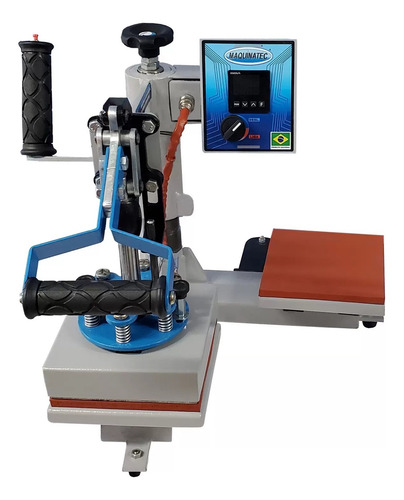 Prensa Sublimadora E Transfer Manual Maquinatec 15x15 - 220v