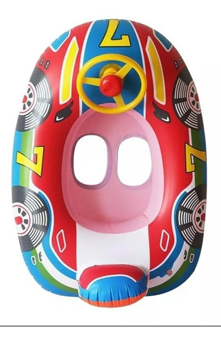 Inflable Salvavidas Coche Infantil Carrito Alberca Para Niño