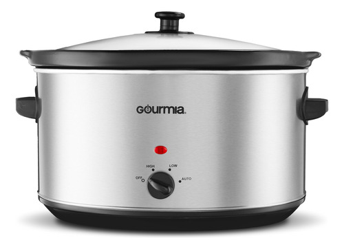 Gourmia Pc850 Olla Lenta Ovalada Automatico Modo Manija Cool