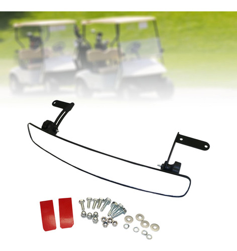 Espejo Retrovisor Para Carrito De Golf, Fácil De Instalar,