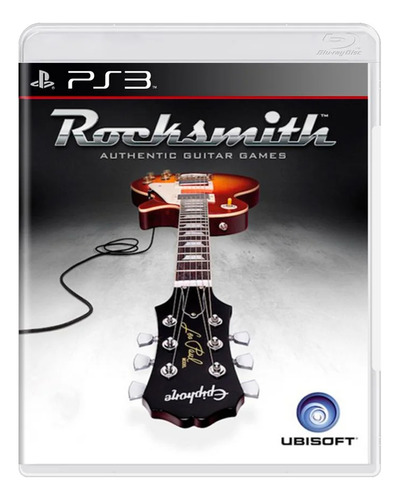Rocksmith Authentic Guitar Games - Ps3 Mídia Física Original