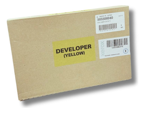 Revelador Yellow Xerox Versant 80/180 - 505s00040 Amarelo