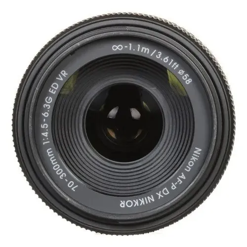 Lente Nikon AF-P Dx Nikkor 70-300 mm f/4,5-6,3 G ED VR | MercadoLibre