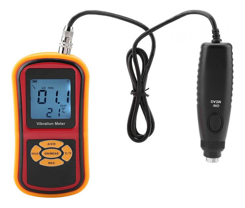 Medidor Vibracion Registrador Dato Mini Detector Pantalla