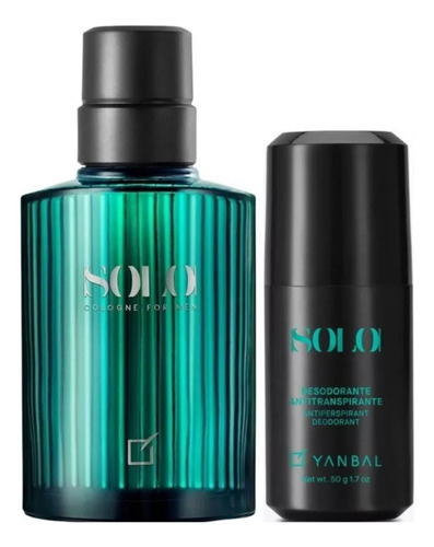 Oferta Solo Perfume + Roll On Para Hombre De Yanbal 