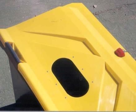 Imagen 10 de 10 de Contenedor De Residuos - Basura De 660 / 700 Litros - 4 Rued