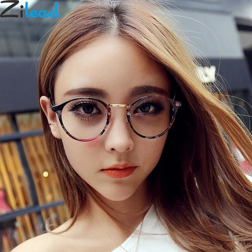 Imagem 1 de 10 de Oculos De Grau Feminino Armação Acetato Geek Vintage Barato